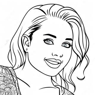 Pagina Para Colorir Da Miley Cyrus 118446-53621