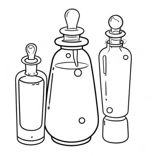 Poções Páginas para Colorir