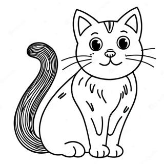 Gato Preto Assustador Pagina Para Colorir 118652-53785