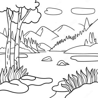 Pagina Para Colorir Do App Do Lago 118677-53802