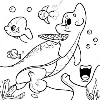 Pagina Para Colorir De Seawing Brincando Com Amigos 118783-53896