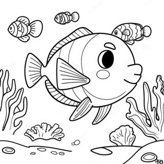 Pagina Para Colorir De Seawing Explorando Recifes De Coral 118784-53898