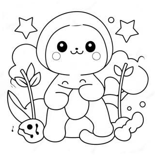 Pagina Para Colorir De Doodle Kawaii Fofo 118882-53963