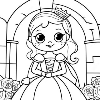Desenho Para Colorir Da Menina Vampira Assustadora Em Um Castelo 119759 54655