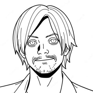 Sanji Páginas Para Colorir