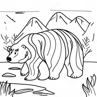 Pagina Para Colorir Do Urso Pardo 119990-54825