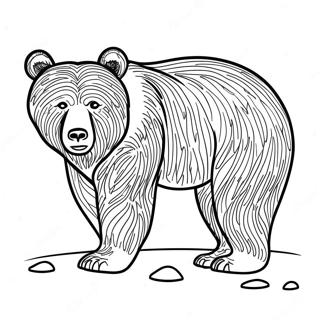 Pagina Para Colorir Do Urso Pardo 119990-54827