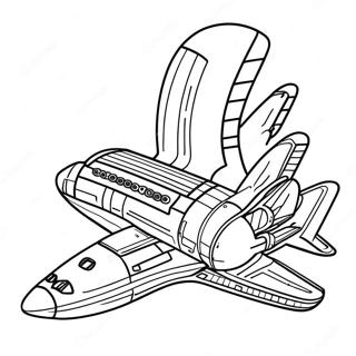 Pagina Para Colorir De Onibus Espacial 120221-55006