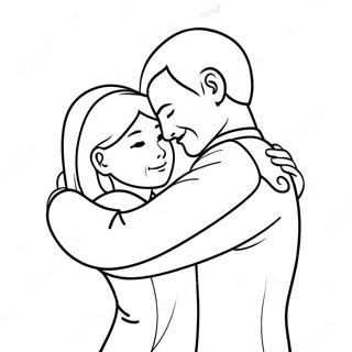 Pagina Para Colorir De Abraco Emocional De Despedida 120812-55484