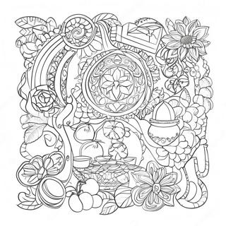 Pagina Para Colorir De Simbolos Do Patrimonio Palestino 120992-55621