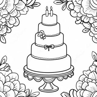 Pagina Para Colorir De Bolo De Casamento 121013 55814