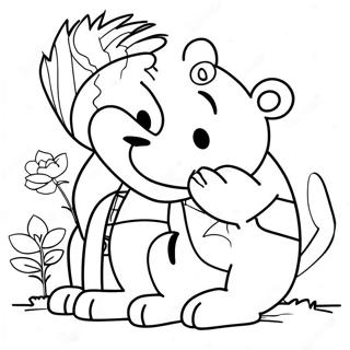 Pagina Para Colorir De Calvin E Hobbes 121038-55646