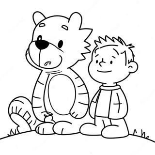 Pagina Para Colorir De Calvin E Hobbes 121038-55648