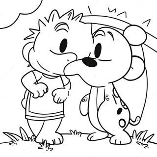 Pagina Para Colorir De Calvin E Hobbes 121038-55834