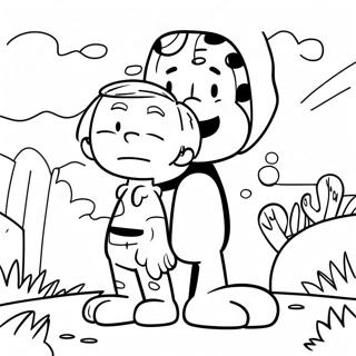 Pagina Para Colorir De Calvin E Hobbes Engracados 121040 55843