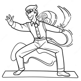 Pagina Para Colorir Da M3gan Dancando 121479-56162