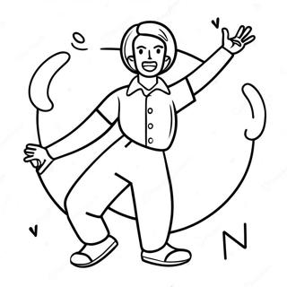 Pagina Para Colorir Da M3gan Dancando 121479-56163