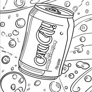 Desenho Para Colorir De Lata De Refrigerante Efervescente 121708 56343