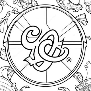 Pagina Para Colorir Do Logo Dos Braves 121731-56355