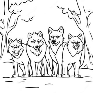 Lobo Páginas Para Colorir