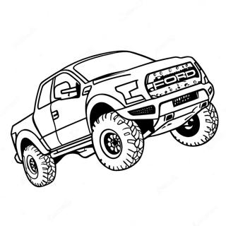 Pagina Para Colorir Do Ford Raptor De Corrida 121940-56530