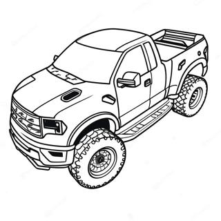 Pagina Para Colorir Do Ford Raptor De Corrida 121940-56531