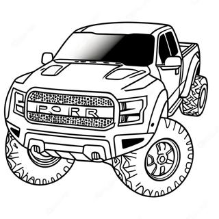 Pagina Para Colorir Do Ford Raptor De Corrida 121940-56532