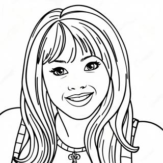 Hannah Montana Páginas Para Colorir