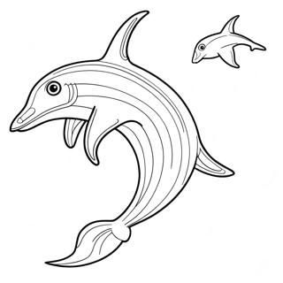 Tubarão Martelo Majestoso Para Colorir Páginas Para Colorir