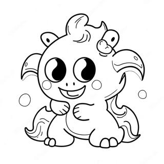 Monstro Super Fofo Para Colorir 122504-57024