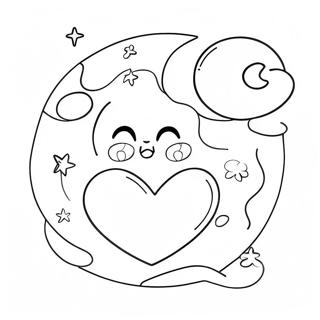Paginas Para Colorir Fantasioso Eu Te Amo Ate A Lua E Volta 123121-57500
