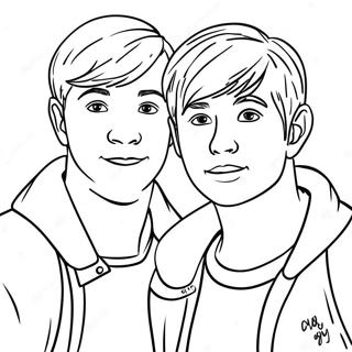 Pagina Para Colorir Do Sam E Colby Explorando 123302-57637