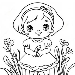 Pagina Para Colorir Dos Pequenos Encantadores De Lavanda 123558-57830