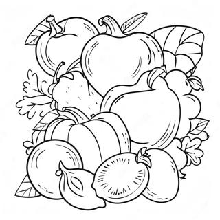 Pagina Para Colorir De Frutas E Vegetais Coloridos 123842 58056