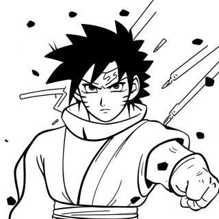 Pagina Para Colorir De Sasuke Uchiha Em Batalha 124355-58545