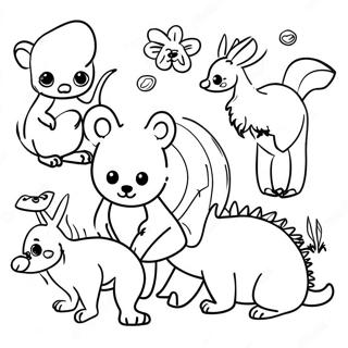 Pagina Para Colorir Animais Australianos 124457-58623