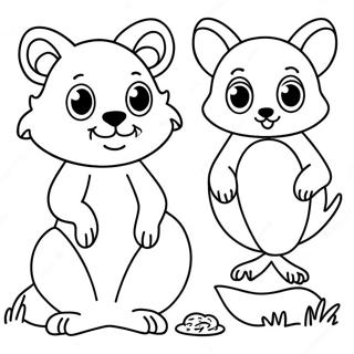 Pagina Para Colorir Animais Australianos 124457-58624