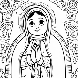 Pagina Para Colorir Nossa Senhora De Guadalupe 124509-58662