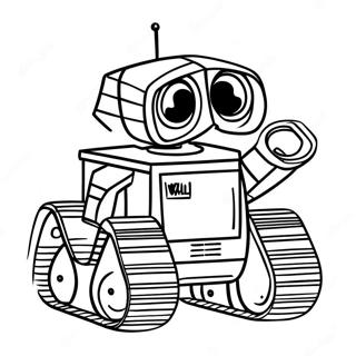 Wall-E Páginas Para Colorir