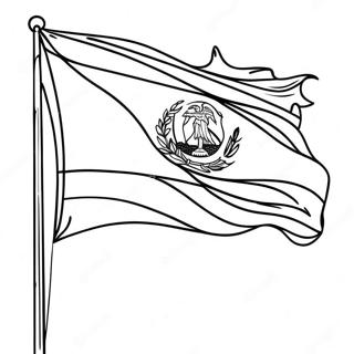 Pagina Para Colorir Da Bandeira De El Salvador 124714-58822