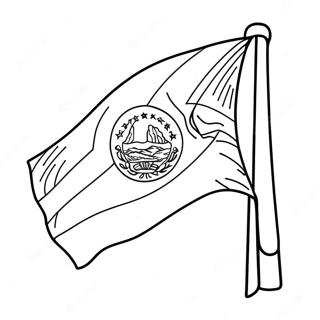 Pagina Para Colorir Da Bandeira De El Salvador 124714-58824