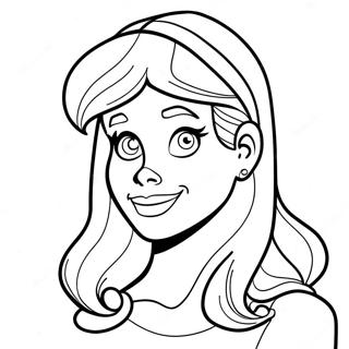 Scooby Doo Daphne Páginas Para Colorir