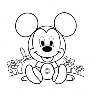 Pagina Para Colorir Do Toodles Do Clube Do Mickey Mouse 125179-59184