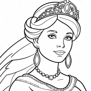 Pagina Para Colorir Da Princesa Negra Real 125284-59270