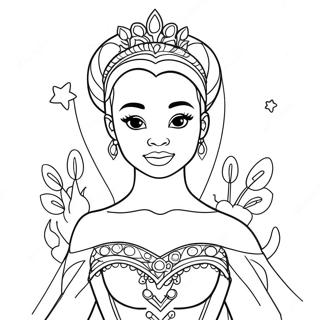 Pagina Para Colorir Da Princesa Negra Magica 125286-59277