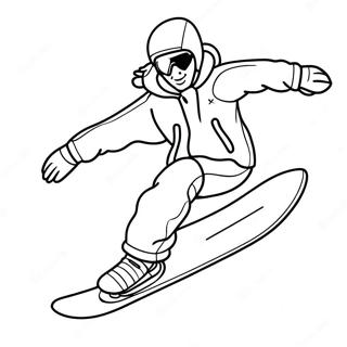 Pagina Para Colorir De Snowboard 125307-59282