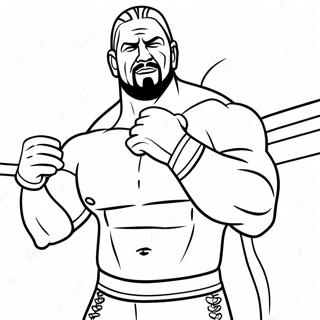 Pagina Para Colorir Dos Superstars Da Wwe Em Acao 125360-59326