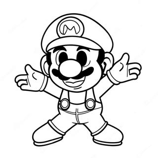 Página Para Colorir Da Estrela Do Mario Páginas Para Colorir