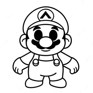 Página Para Colorir Da Estrela Do Mario Páginas Para Colorir