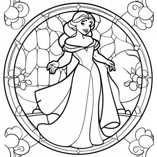 Pagina Para Colorir De Vitral Da Disney 125822-59682